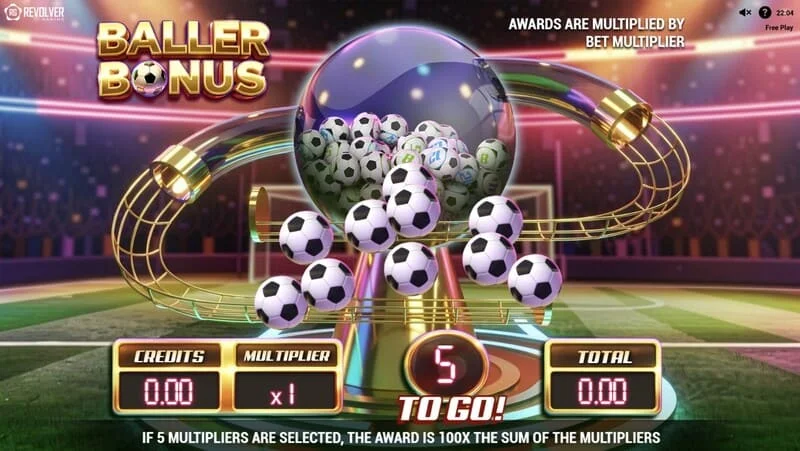 Trophy Spins World Cup 26 - atitikmenys su Lucky simboliu ant tinklelio